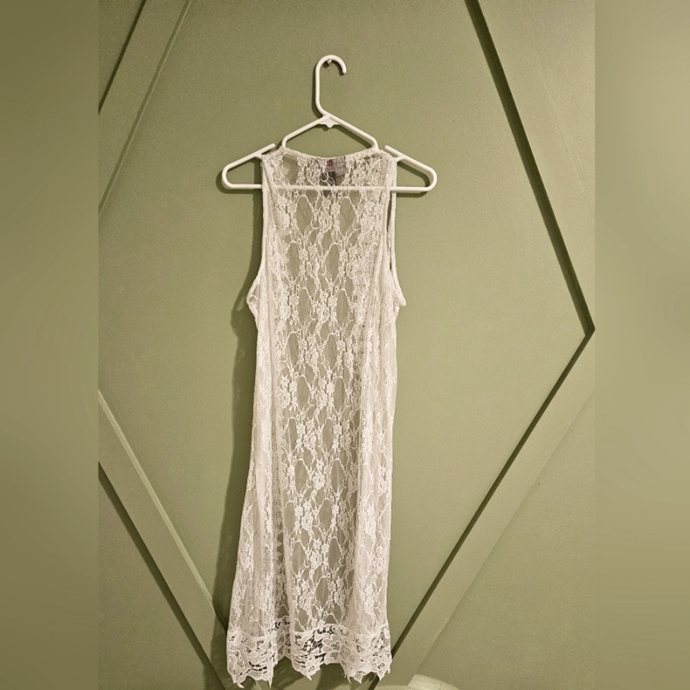 Lace duster